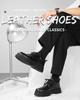 College Students Small Leather Shoes Business Dress with Uniform Board Shoes Youth Handsome Casual Shoes
