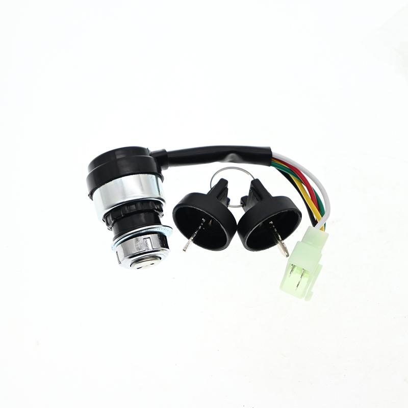 USERX Universal Motorcycle Five Pin Ignition Key Electric Door Lock Power Switch For ATV 50cc 125cc 250CC Dune Buggy Go Karts