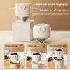 Foldable Portable Coffee Filter Coffee Maker Stainless Steel Drip Coffee Tea Holder Reusable Paperless Pour Over Coffee Dripper