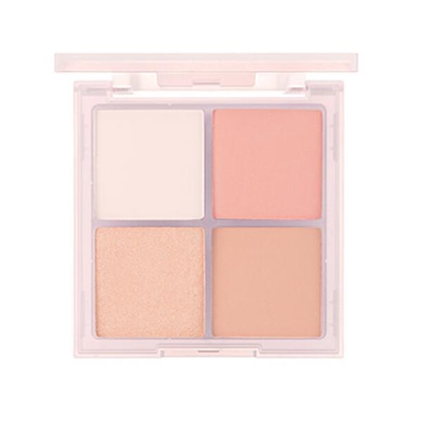 VDL Cheek Stain Blusher Palette - 01 Iconic Peach 1pc