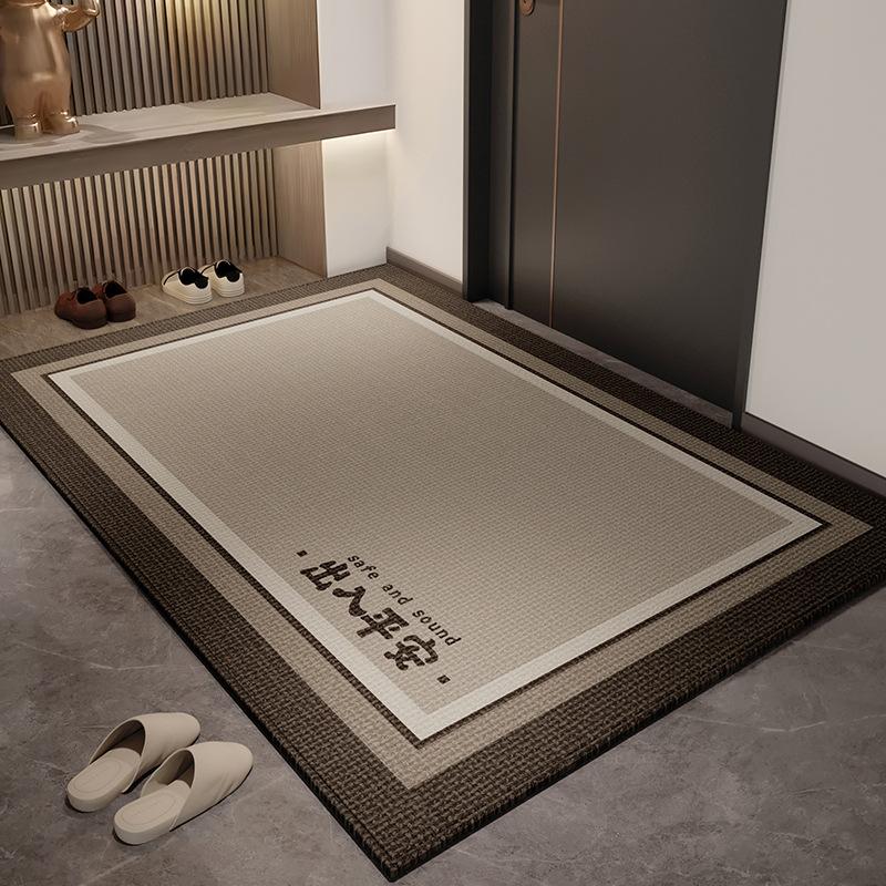 Premium Entry Door Floor Mat, Door Non-Slip And Dirt-Resistant Leave-In Household Entry Floor Mat Can Be Cut And Easy To Take Care Of Carpet