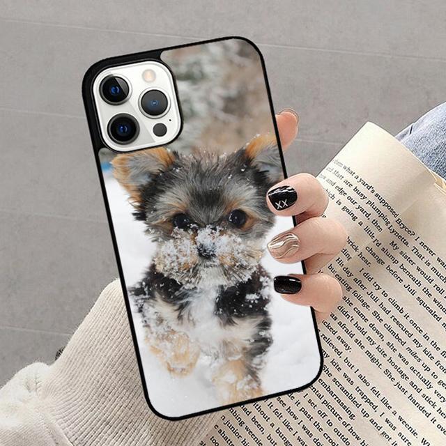 Yorkshire Terrier Dog Phone Case For iPhone 17 Air 16 15 14 13 12 11 Pro Max Plus Max Cover Shell