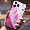 Gradient Phone Case for iphone 17  pro max iphone17 Air Tempered Glass Hard Back Cover for Apple iphone17pro Candy Color Pattern