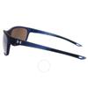 Under Armour Silber verspiegelte ovale Unisex-Sonnenbrille Ua Undeniable 0fjm T4 61
