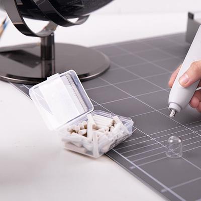 50Pcs Eraser Replacement Eraser Refills 5*25Mm For Electrical Pencil Rubber