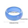 Wide Bangle Irregular Wide Bracelet Geometric Design Transparent Hand Ring  Girls