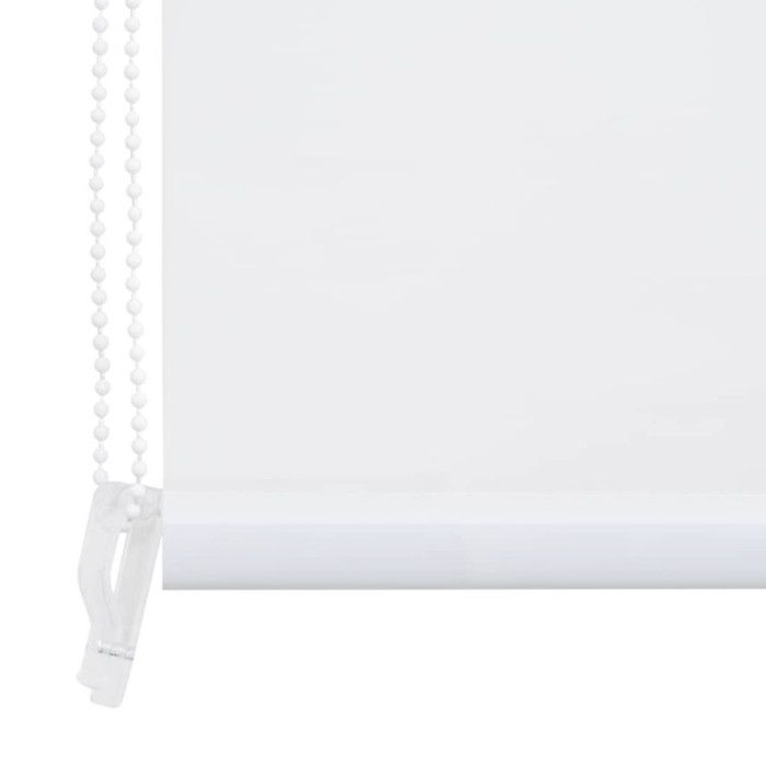 VidaXL Store Roulant de Douche 160x240cm Blanc Rideau de Douche Salle de Bain 142845