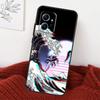 Great Wave Retro Cyber Statue Case For Xiaomi Redmi Note 14 13 10 11 12 15 Pro Plus Cover For Redmi 15 14C 12C 10C 13C 15C