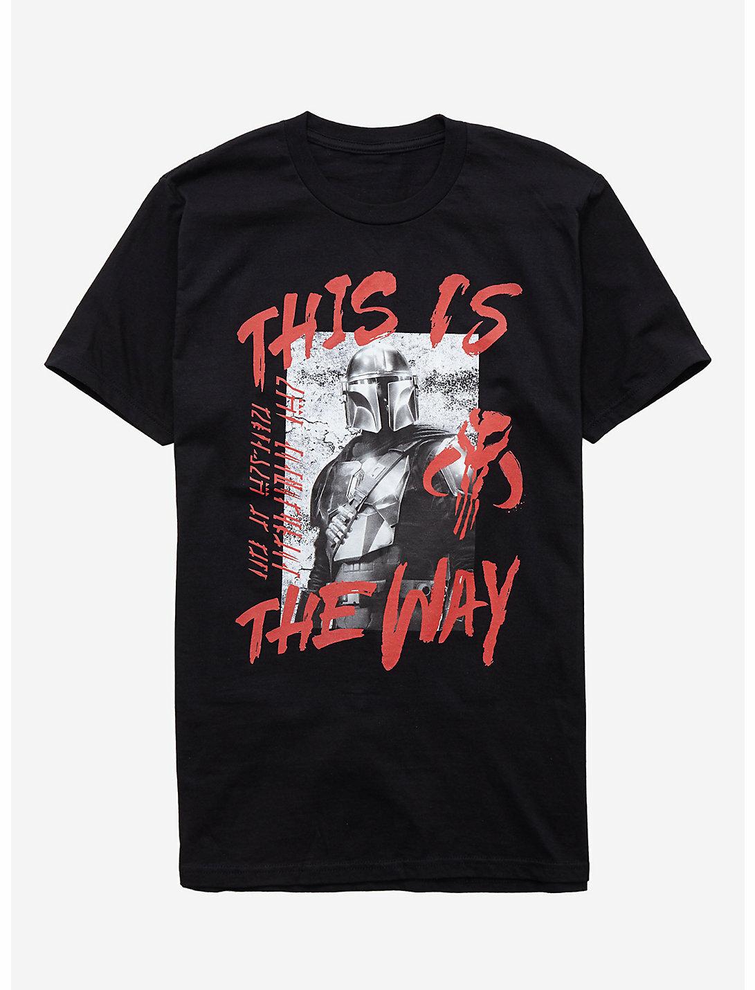 Star Wars The Mandalorian This Is The Way T-Shirt, Medium S разноцветный