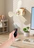 USB Rechargeable Portable Ceiling Fan Light for Dorms, Camping, and Home Use