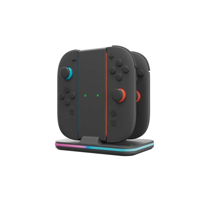 Station de chargement - NACON - Joy-Con - 2 emplacements - USB Type-C - Noir