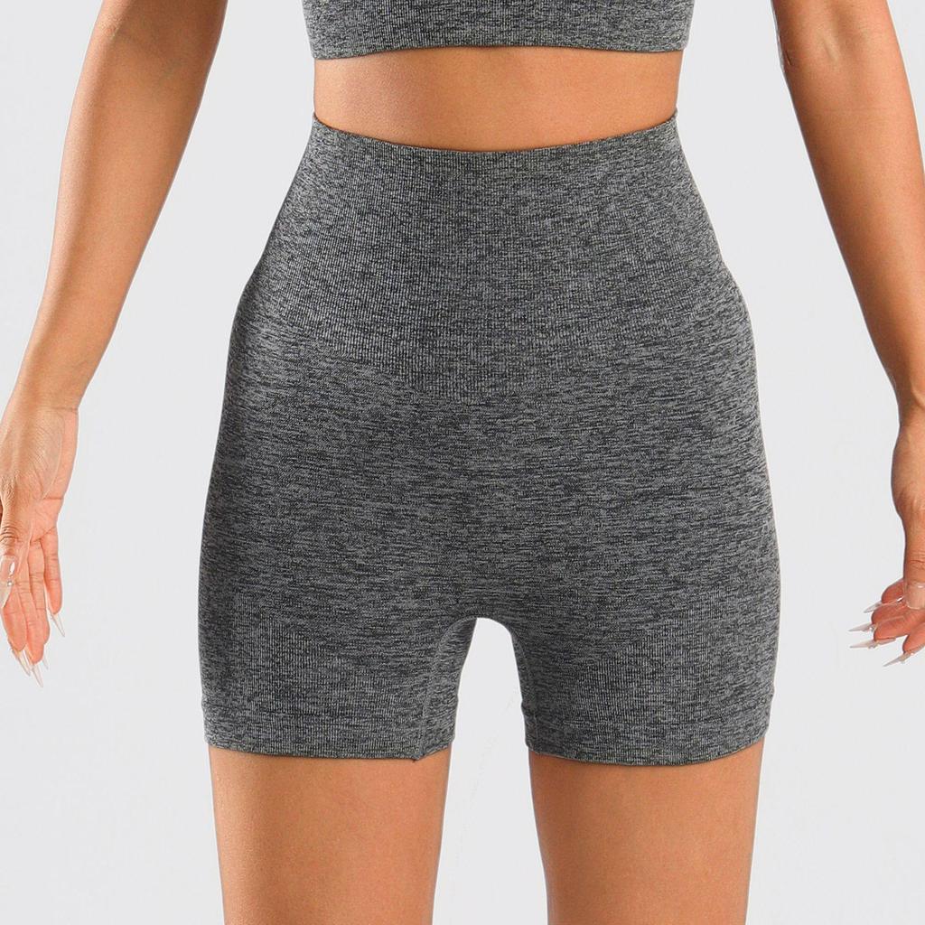 TK Sports Crop Top & High Waist Yoga Shorts Set