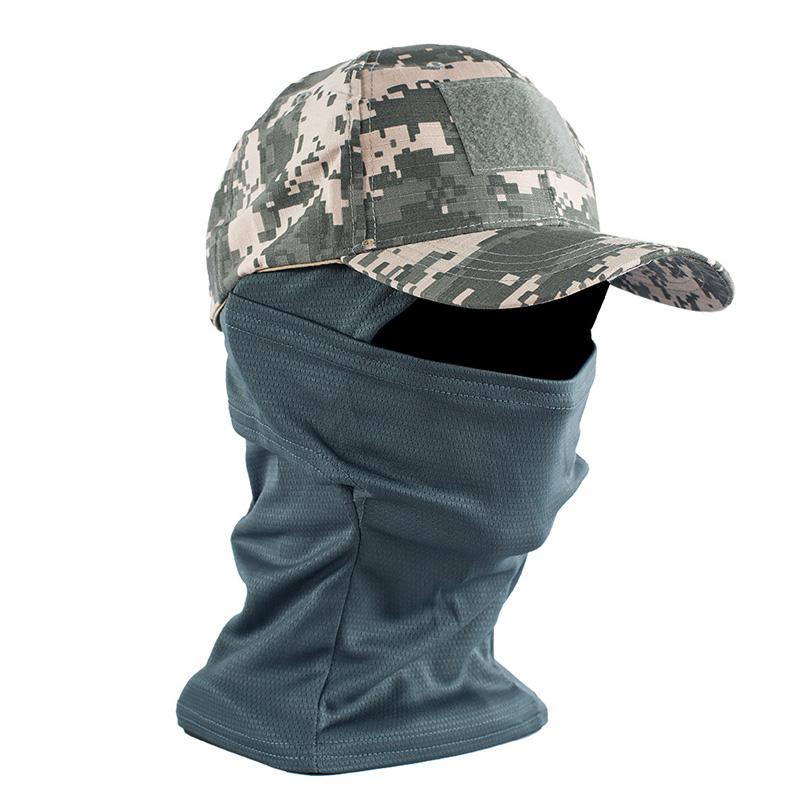 Russian Tactical Camouflage Mask Hat Baseball Cap Beanies Military Army Skullies Unisex Hip Hop Knitted Cap Elastic Outdoor Cap