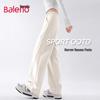 Baleno Women's High-Waist Straight-Leg Casual Pants