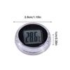 2.8cm Mini Digital Thermometer Universal Indoor Outdoor Waterproof Temperature Monitor Gauge Home Wall Motorcycle Self-adhesive