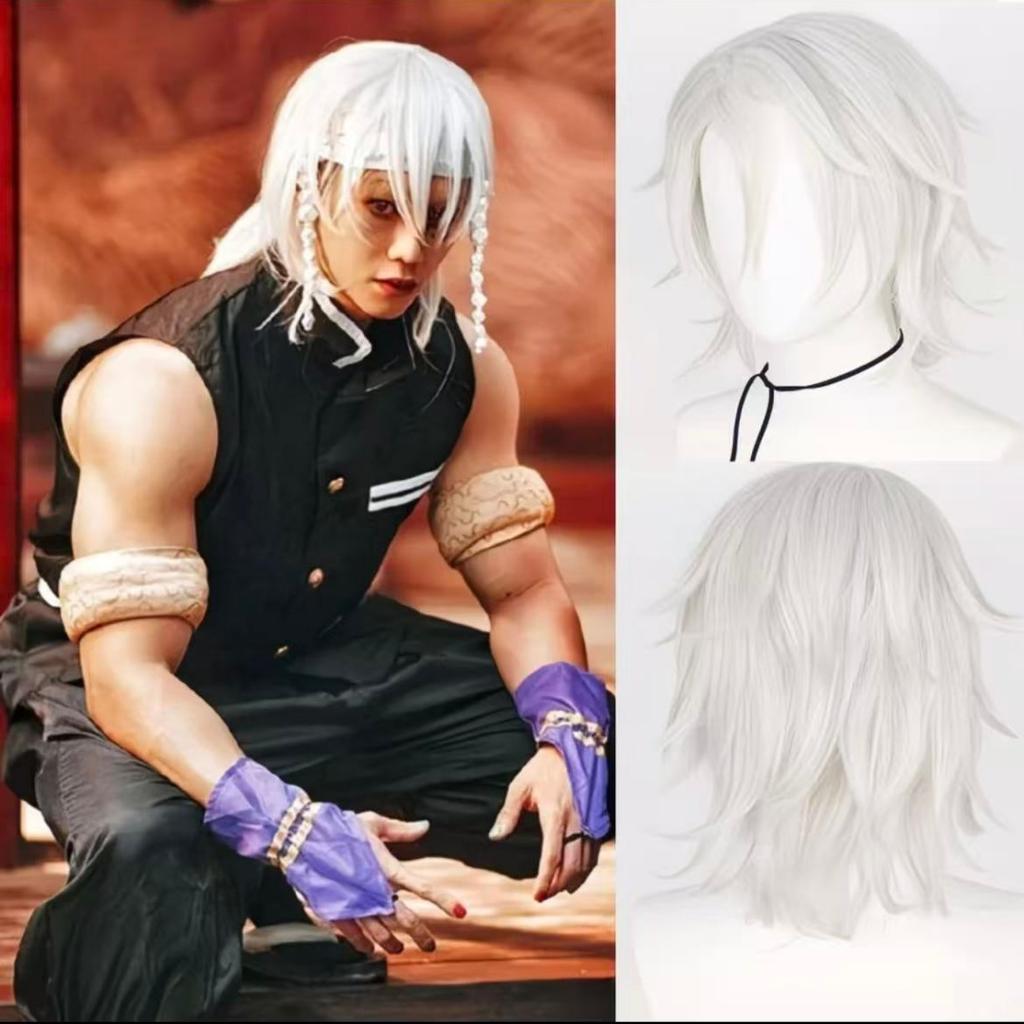 Demon Slayer Sanemi Shinazugawa Wind Hashira Cosplay Costume Demon Slayer Corps Uniform