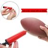 Youth Size 3 Leather Inflatable American Football for Kids & Students
