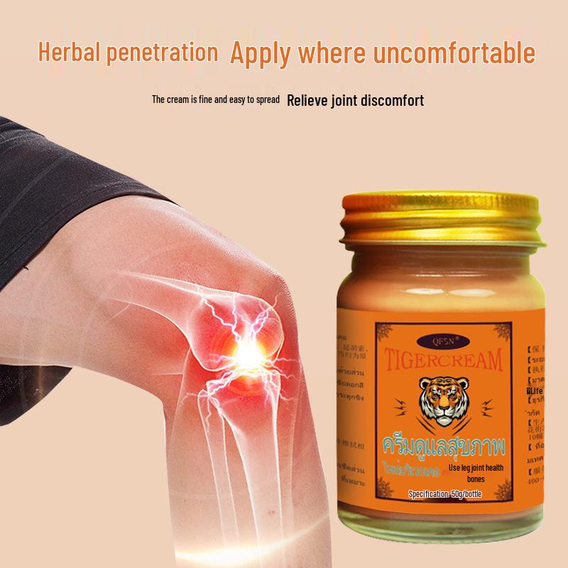 Thailand Tiger Balm 50g - Transdermal Joint Care for Neck, Shoulder, Waist, and Leg Massage