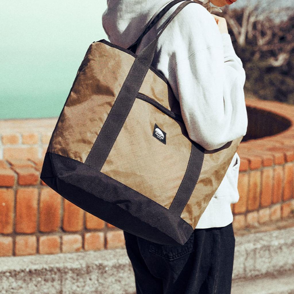 Flowfold Porter Reißverschluss-Tote 16L, Kojotenbraun