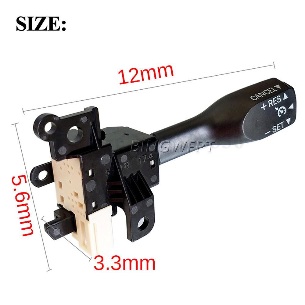 With White Backlight Cruise Control Switch 84632-34011 45186-0G030 For Toyota Land Cruiser Prado GRJ150L 10-13 GRJ152 2015-2017