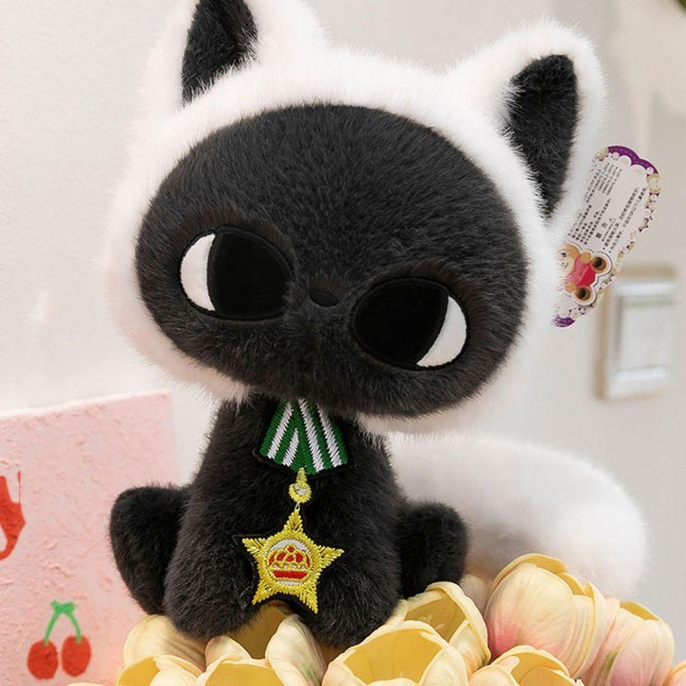 Soft Cat Plush Toy PP Cotton Cat Plush Doll Sofa Pillow Cat Stuffed Toys  Birthday Christmas