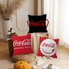 Cushion Cover Pillowcase Upholstery Sofa Throw Pillow Home Decor Pillowcas Things Go Better With C-Cola