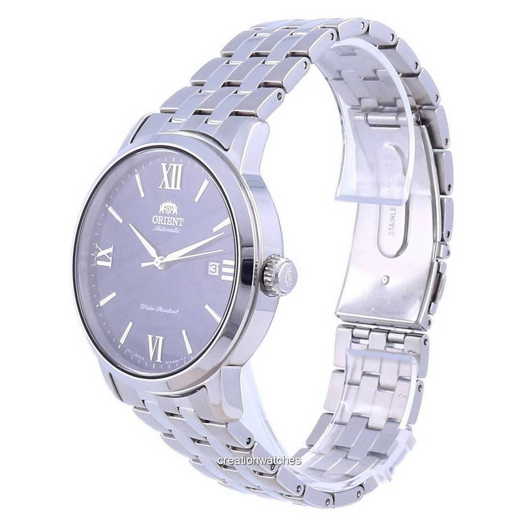 Orient Contemporary Blue Dial Stainless Steel Automatic RA-AC0F09L10B Men's Watch