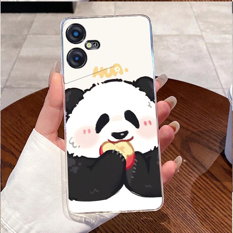 For Tecno Pova Neo 3 LH6n Case Clear Luxury Cute Love Rabbit Funny TPU Soft Silicone Phone Case For Tecno Pova Neo3 Back Cover Tecno Pova Neo 3