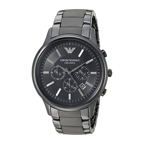 [Emporio Armani] EMPORIO ARMANI CERAMICA Chronograph Watch AR1451 [Parallel Import]