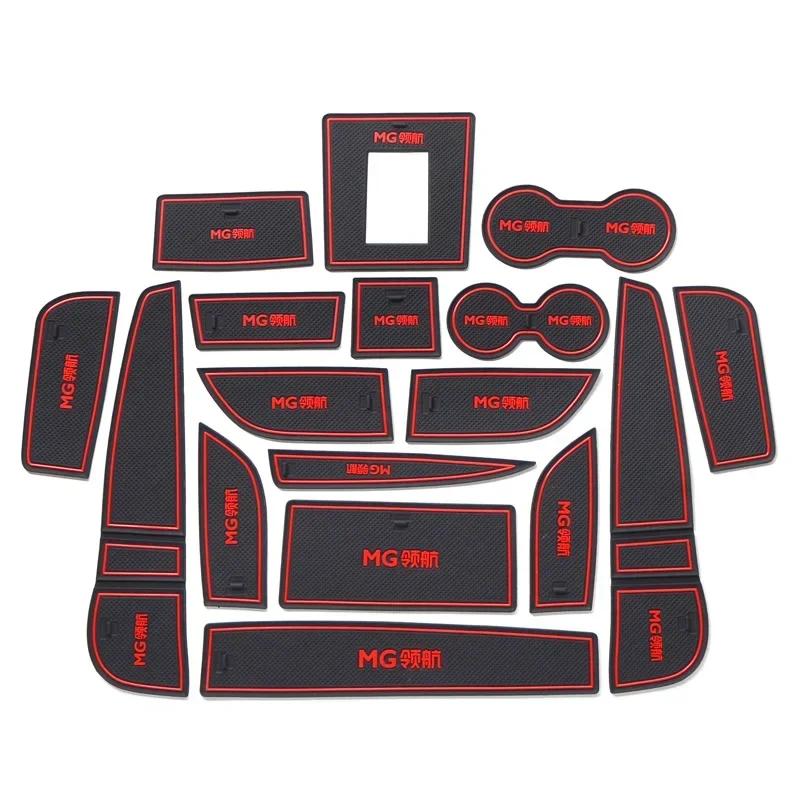 

Door Groove Mat for MG Navigation Car Styling Anti-Slip Mat Cup Holder Door Groove Pad Cushion Rubber Accessories