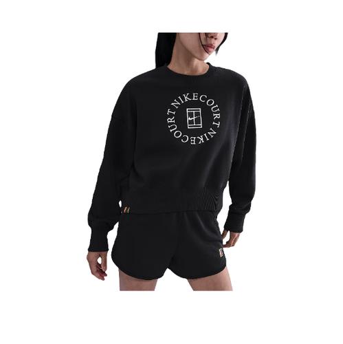 Nike COURT HERITAGE Флисовая толстовка оверсайз Phoenix Женская HJ8989-010 EU S чёрный