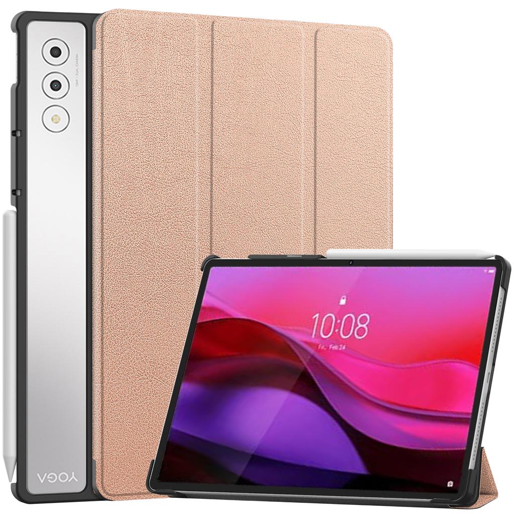 For Lenovo Yoga Tab Plus Case Anti-Drop Leather Stand Tablet Cover