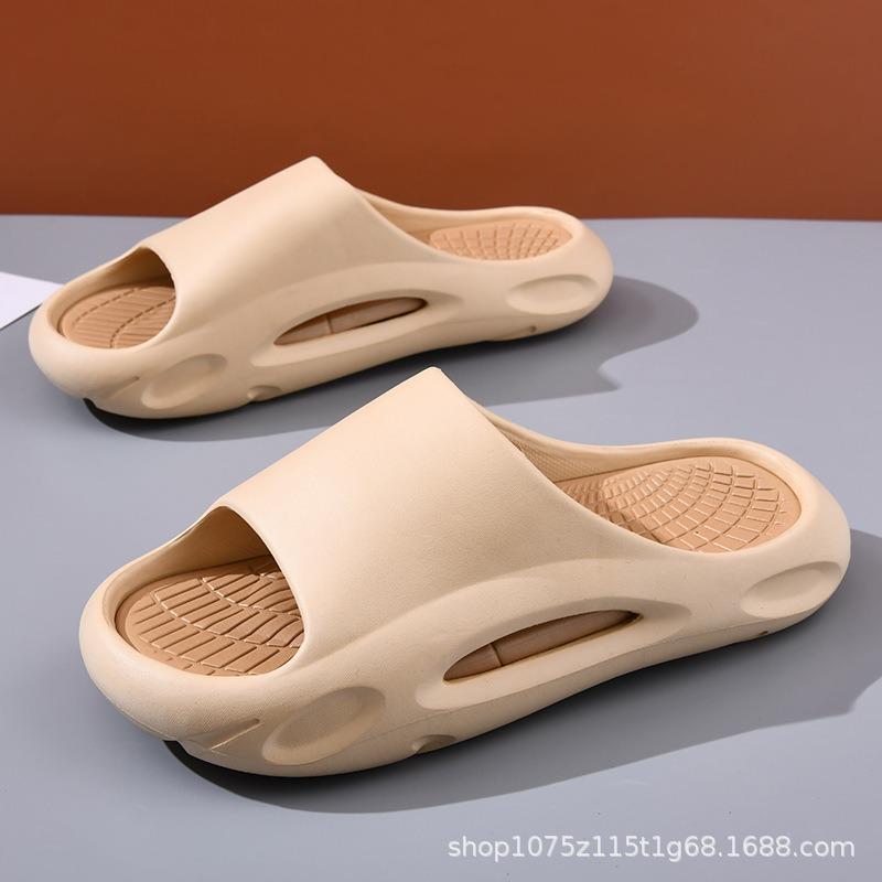 Spring Men's One-word Drag Non-slip Thick-soled Wear-resistant Casual Wear Fashionable Cool Slippers