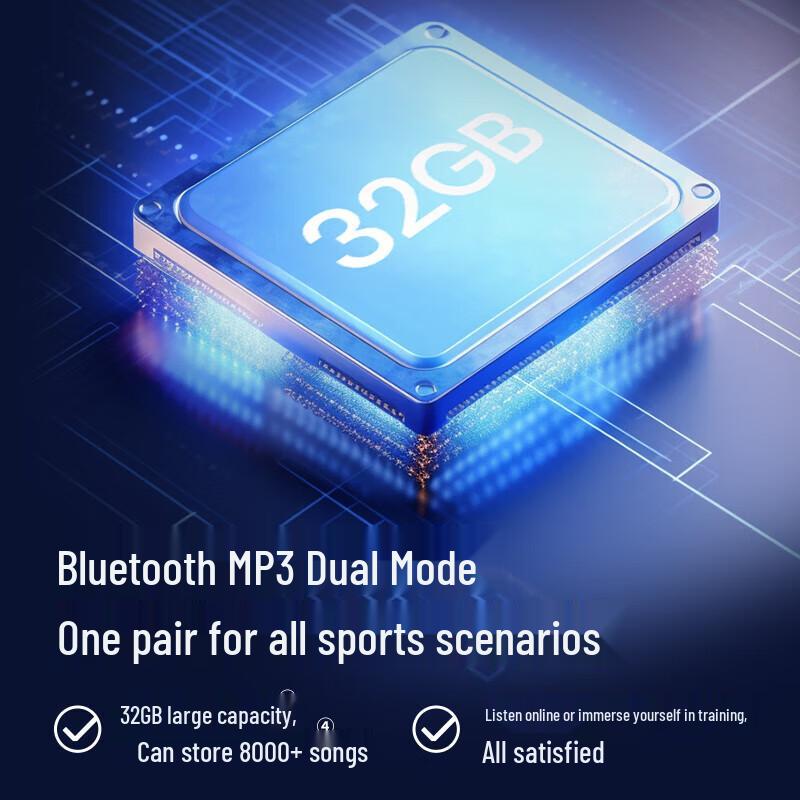 SHOKZ OpenSwim Pro S710 Bone Conduction Headphones