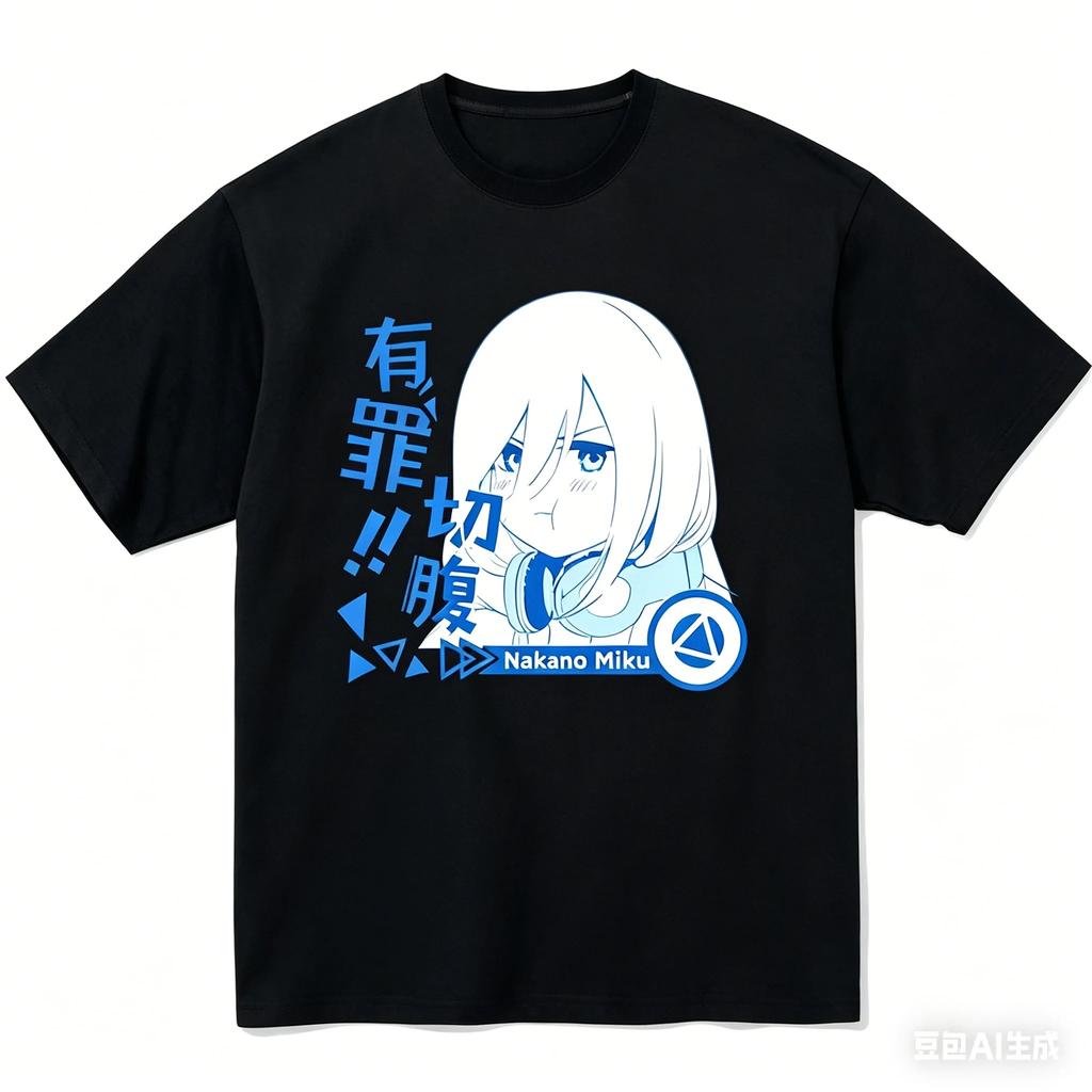 Das Quintessentielle Quintett Anime Liebhaber T-Shirt Ganzjahreskleidung Persönlichkeit Kleidung Übergröße Unisex Neues Modell Streetwear