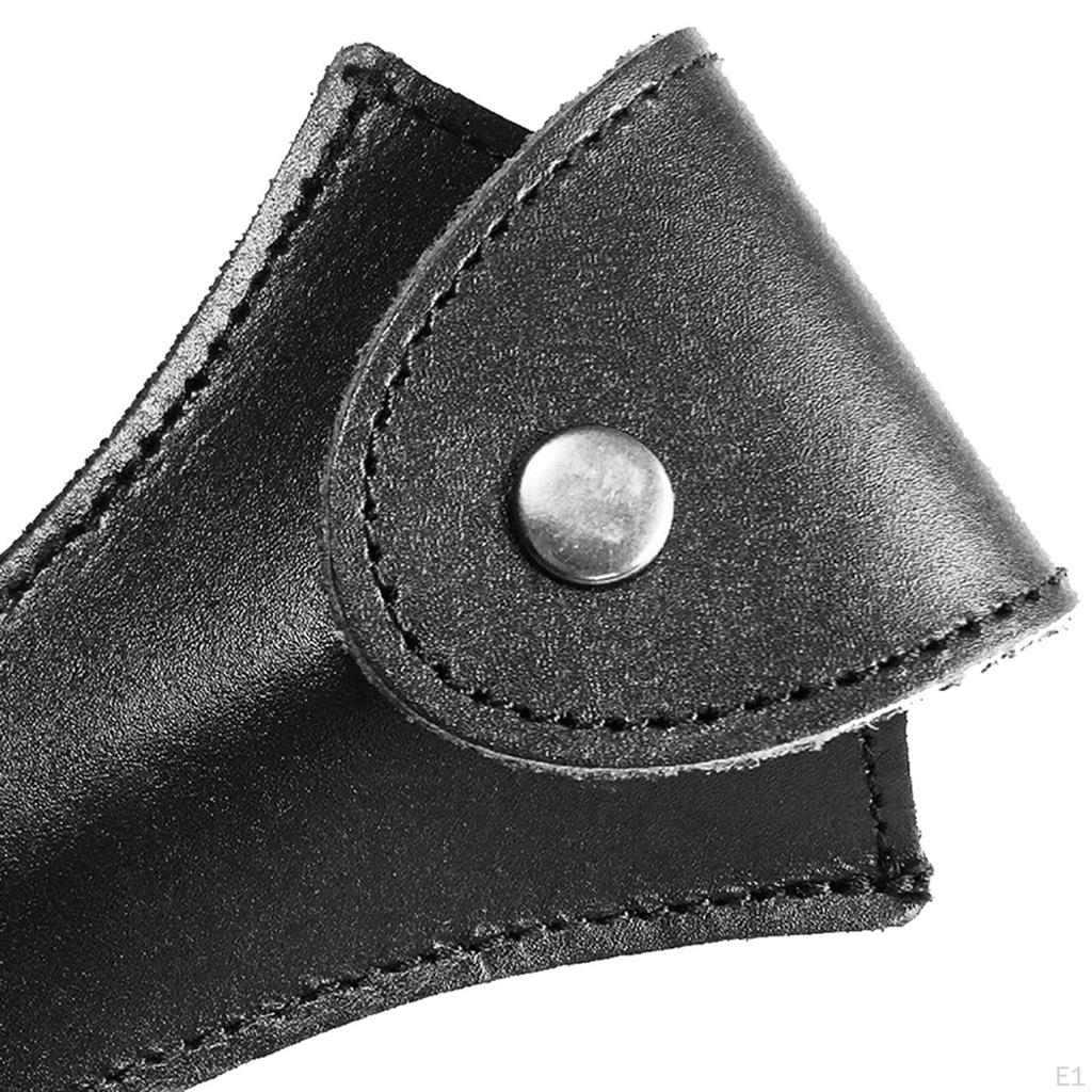 Mouthpiece Pouch Carrying Bag Shock Absorbing PU Pocket Buckle Closure Portable Saxophone