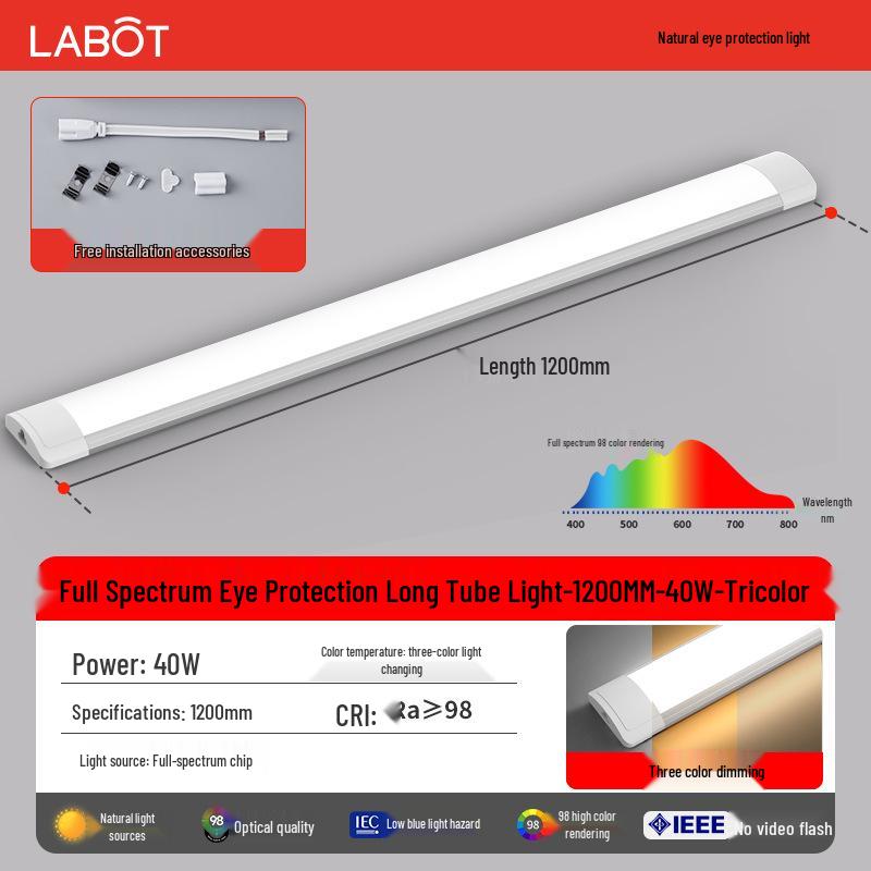 Durable 1.2m LED Display Cabinet Light - Energy-Saving, Super Bright Fluorescent Tube Replacement