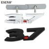 Car Styling 3.7 3D Car Front Grill Zinc Alloy Badge Adhesive Metal Emblem Decal for  Mustang 3.7 V6