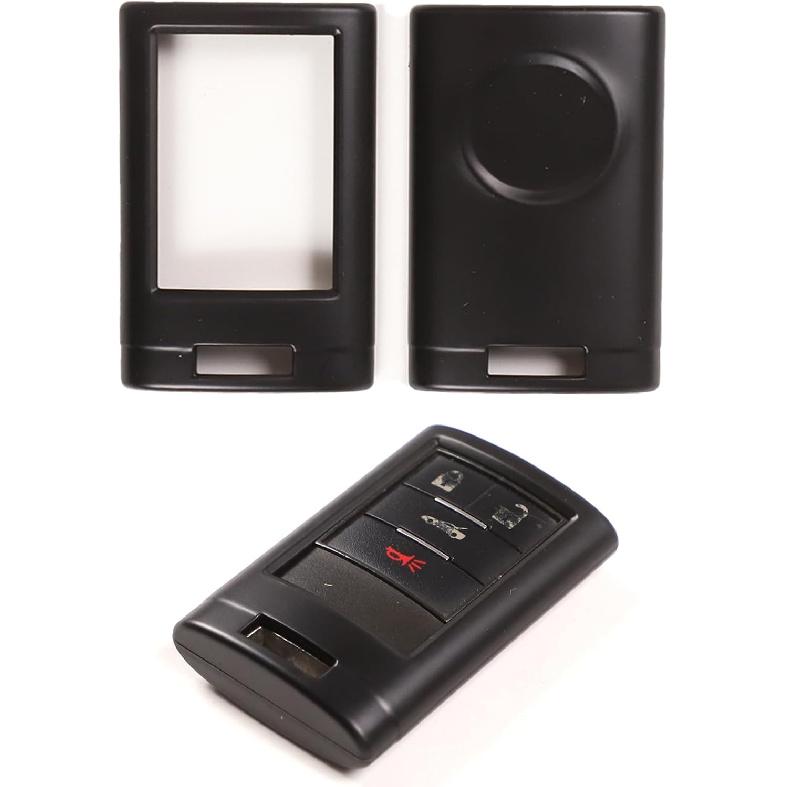 

for Corvette C6 C7 ABS Fob Case Cover Compatible with Corvette C6 C7 2005-2013 2014-2019 Car Smart Remote Key Fob Cover Case Protection Shell матовый черный