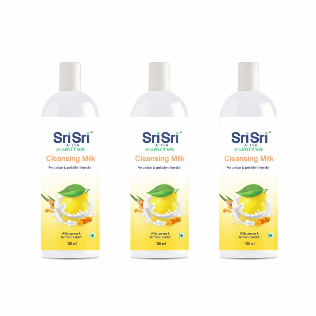 Sri Sri Tattva Cleansing Milk,100ml (Pack Of 4)