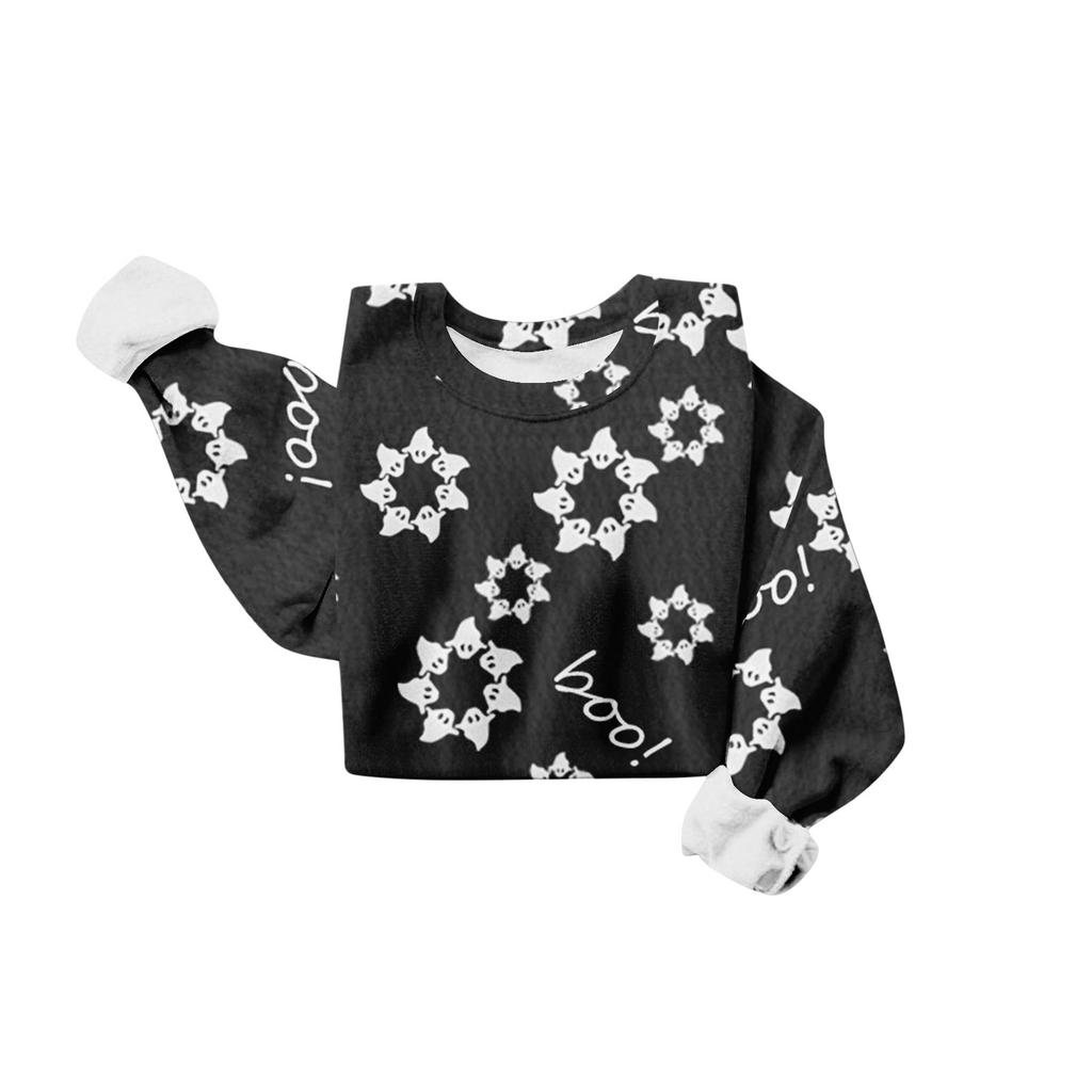 Women's Colorblock Sweatshirt Long Sleeve Round Neck Casual Comfortable Loose Lightweight Women's Sweatshirt