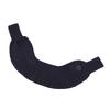 U Shaped Neck Hot Water Bag Double Knitted Insulation Rubber Warm Hot Water Bottle Navy Blue Cover