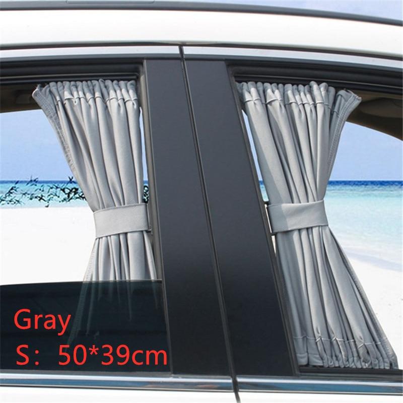 Universal Sunshade Car Curtain Car Side Window Sunshade Curtains Auto Windows Curtain Sun Visor Blinds Cover Car-Styling