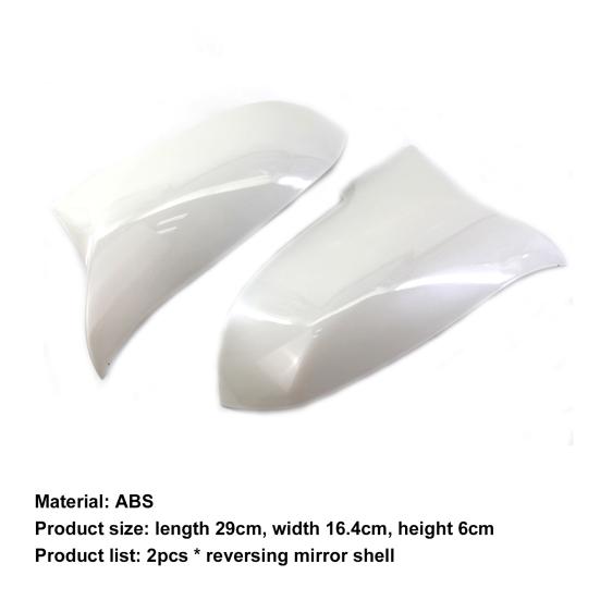 Calotte Specchietti Copertura Specchietto Retrovisore Bianco Tappo Laterale Per BMW Per 1 2 3 3GT 4
