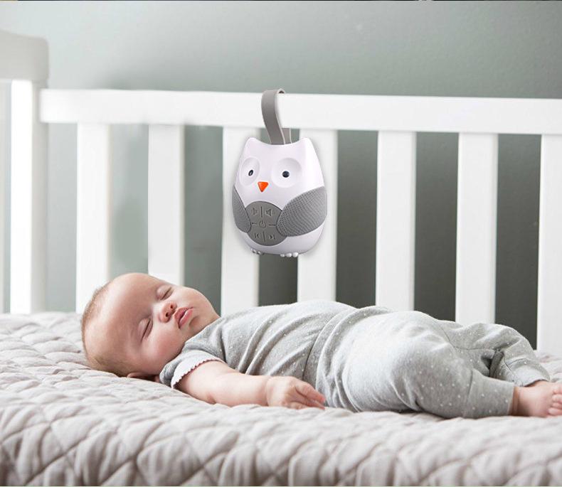 Infant Soothing Owl Music Player Toy for Crib, 0-3 Years