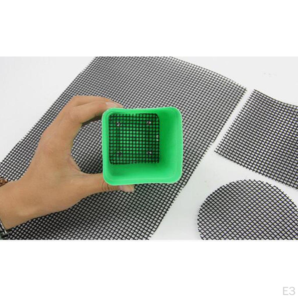 Drainage Net Flowerpot Tools Garden Bonsai Pot Mesh