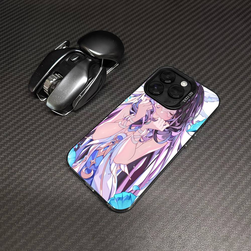 Genshin Impact Columbina For iPhone 17 16 15 14 13 12 11 Pro Max Plus Matte Color Back Phone Cover