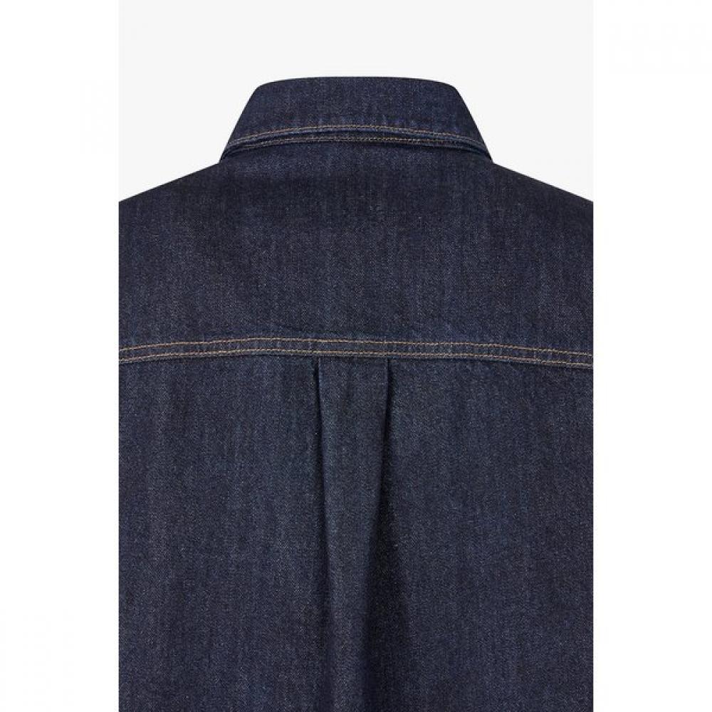 Studio Tomboy Indigo Shirt Type Denim Jumper  91m6113114 