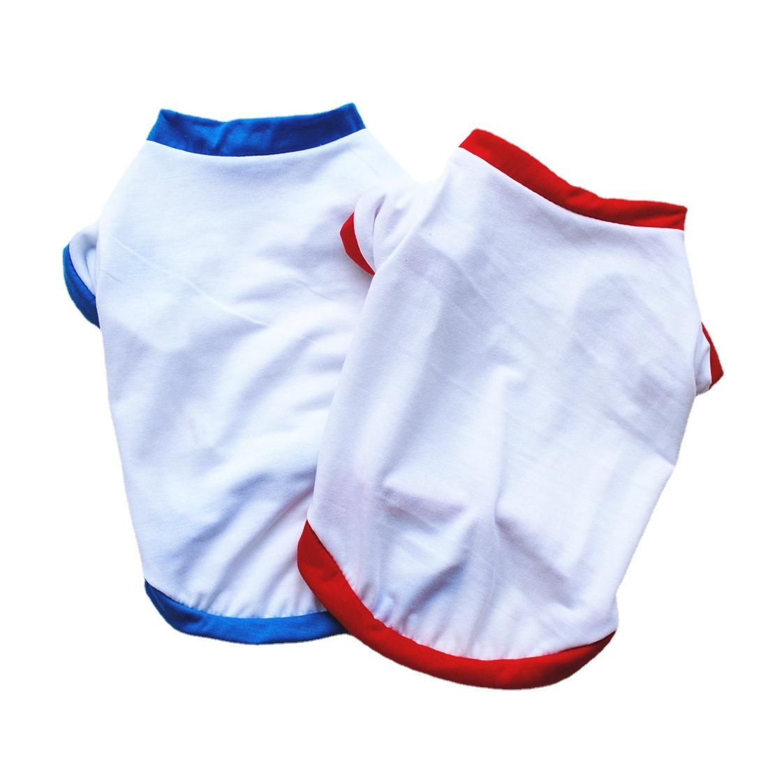 

Pet Dog Clothing, Spring and Summer T-shirt, Sleeved, Breathable L червоний