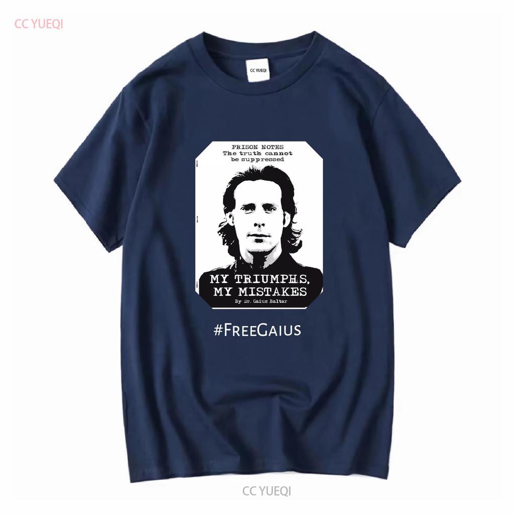 Battlestar Galactica T Shirt Gaius Baltar long or short sleeves vintage Washed Soft Comfortable Unisex streetwear Versatile